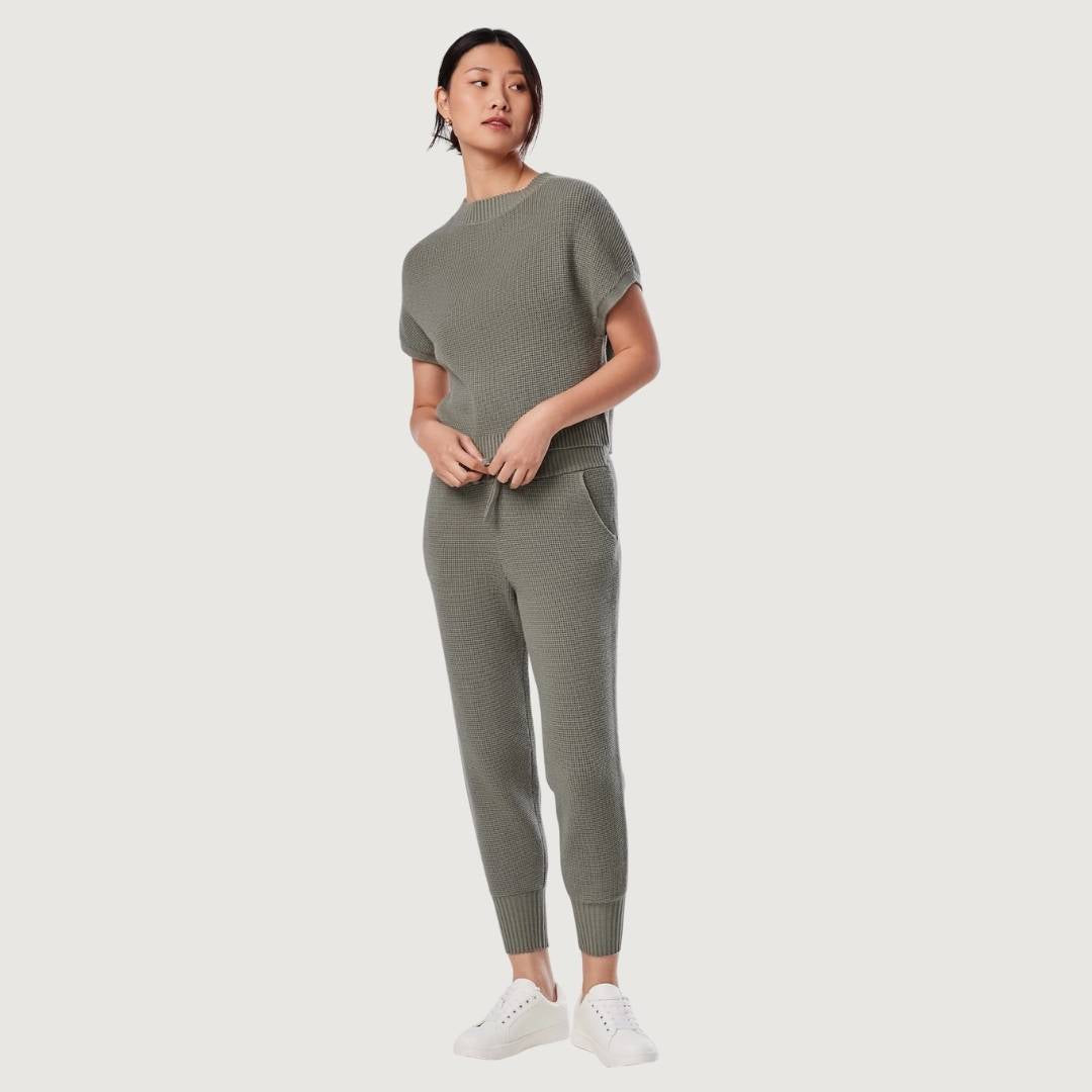 Tavi Alpine Knit Jogger - Leaf