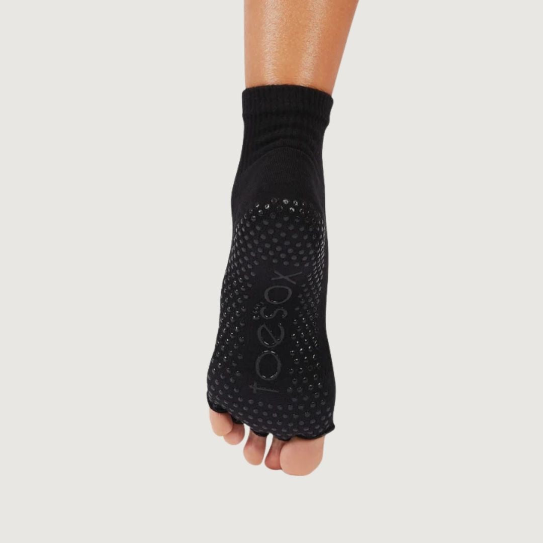 ToeSox Half Toe Ultra Fine Knit Melody Grip Socks