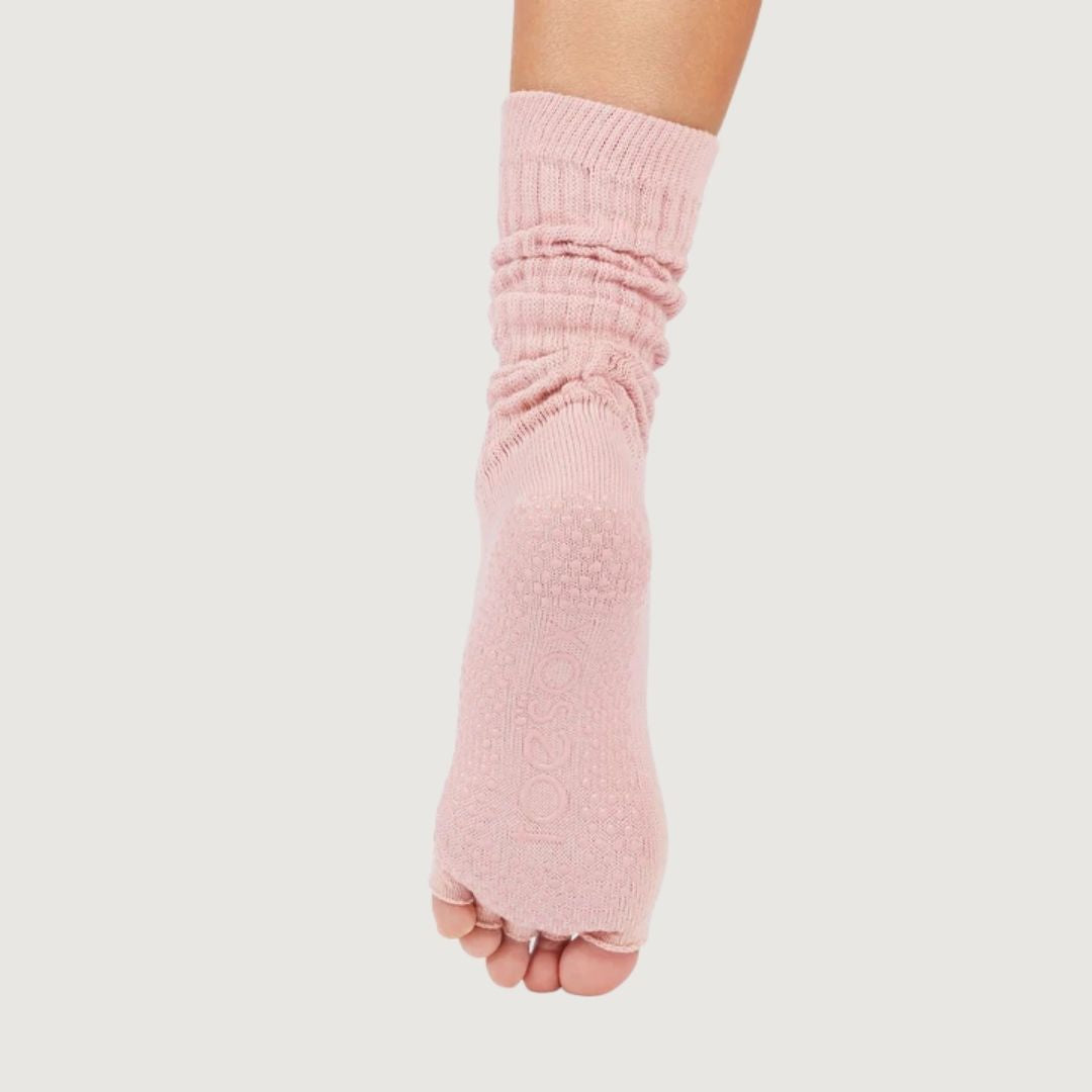 ToeSox Half Toe Slouch Grip Socks