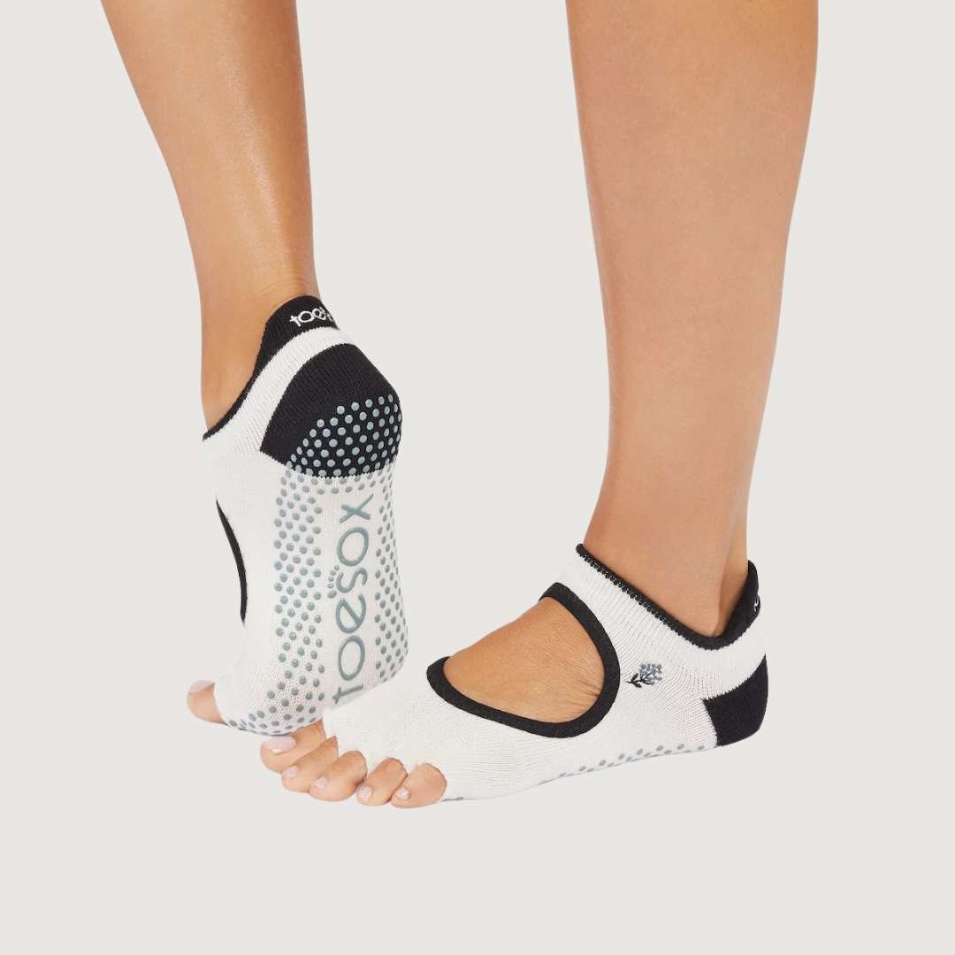 ToeSox Half Toe Bellarina Grip Socks