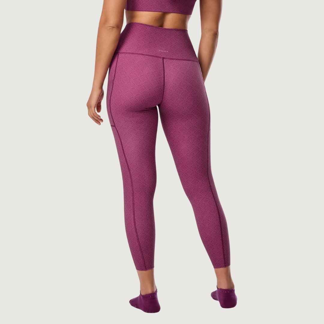TaviSculpt® High Waisted 7/8 Pocket Leggings - Fanfare