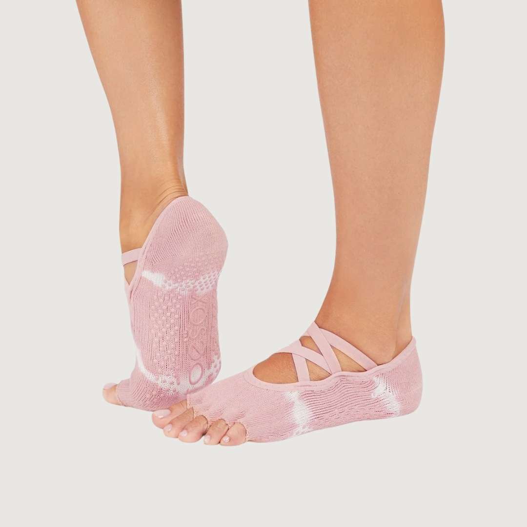 ToeSox Half Toe Elle Grip Socks
