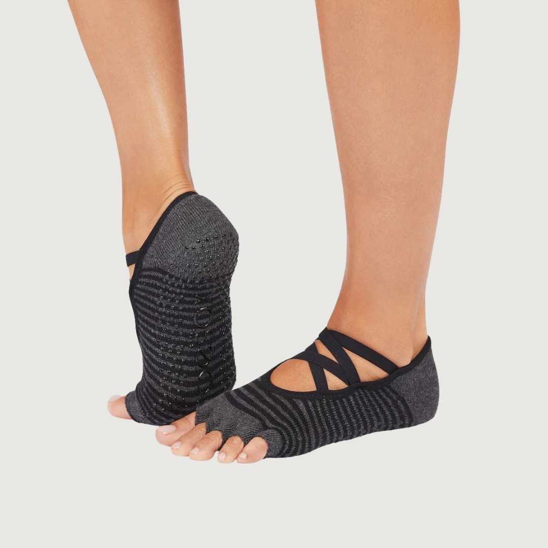 ToeSox Half Toe Elle Grip Socks
