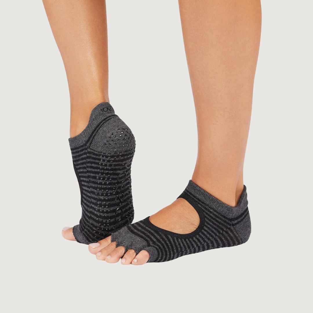 ToeSox Half Toe Bellarina Grip Socks