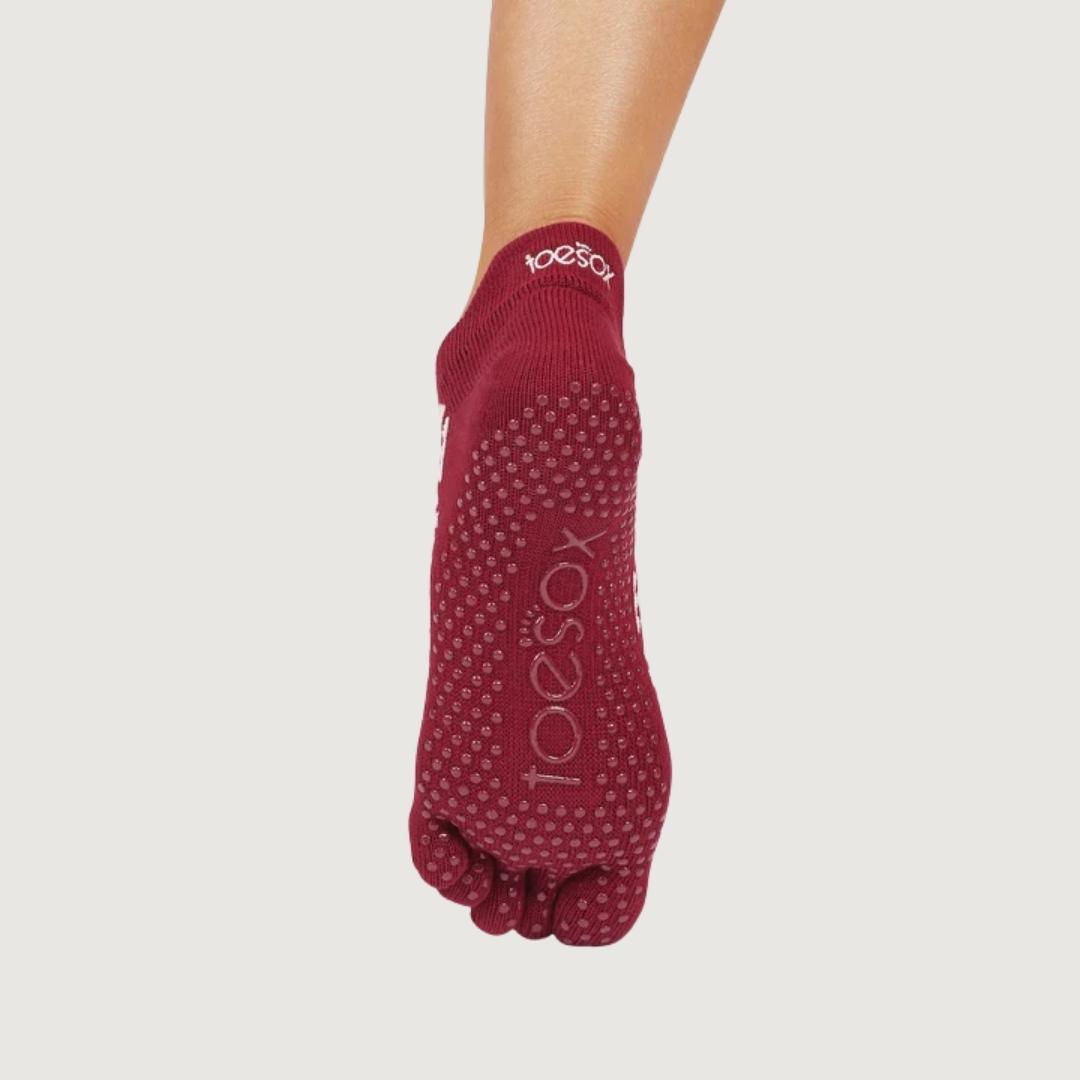 ToeSox Full Toe Bellarina Grip Socks
