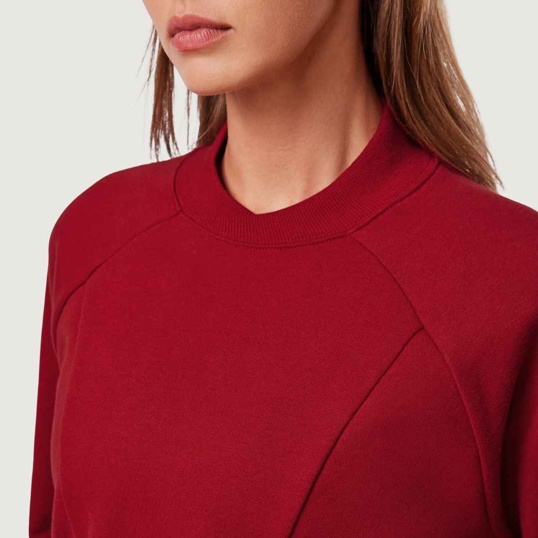 Tavi High Collar Sweatshirt