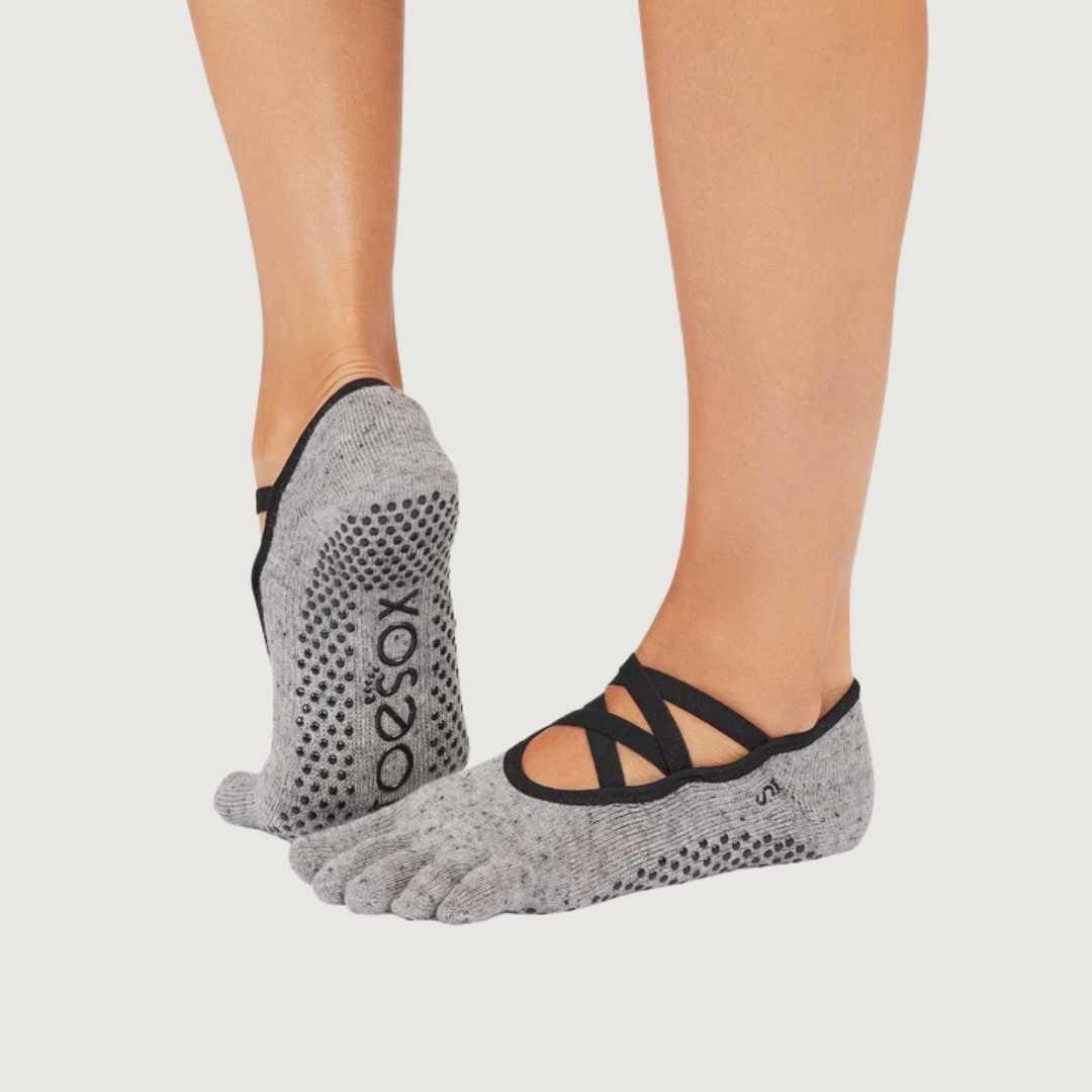ToeSox Full Toe Elle Grip Socks