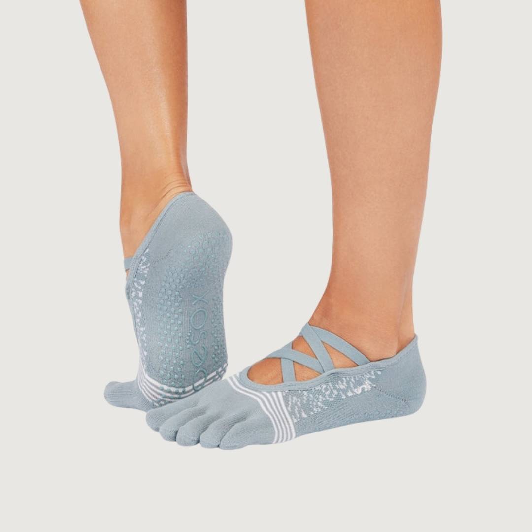 ToeSox Full Toe Elle Tec Grip Socks