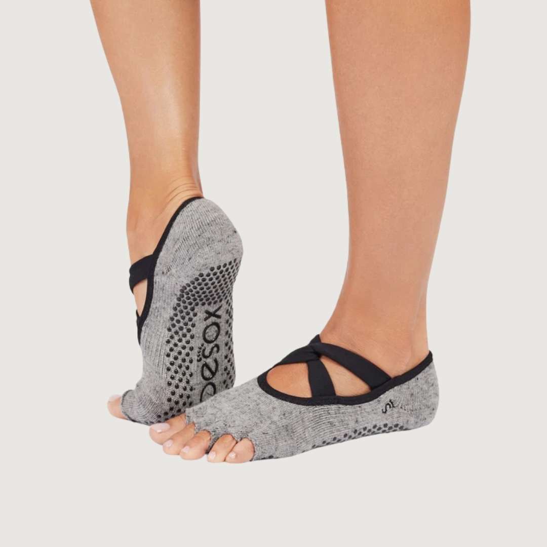 ToeSox Half Toe Ivy Grip Socks