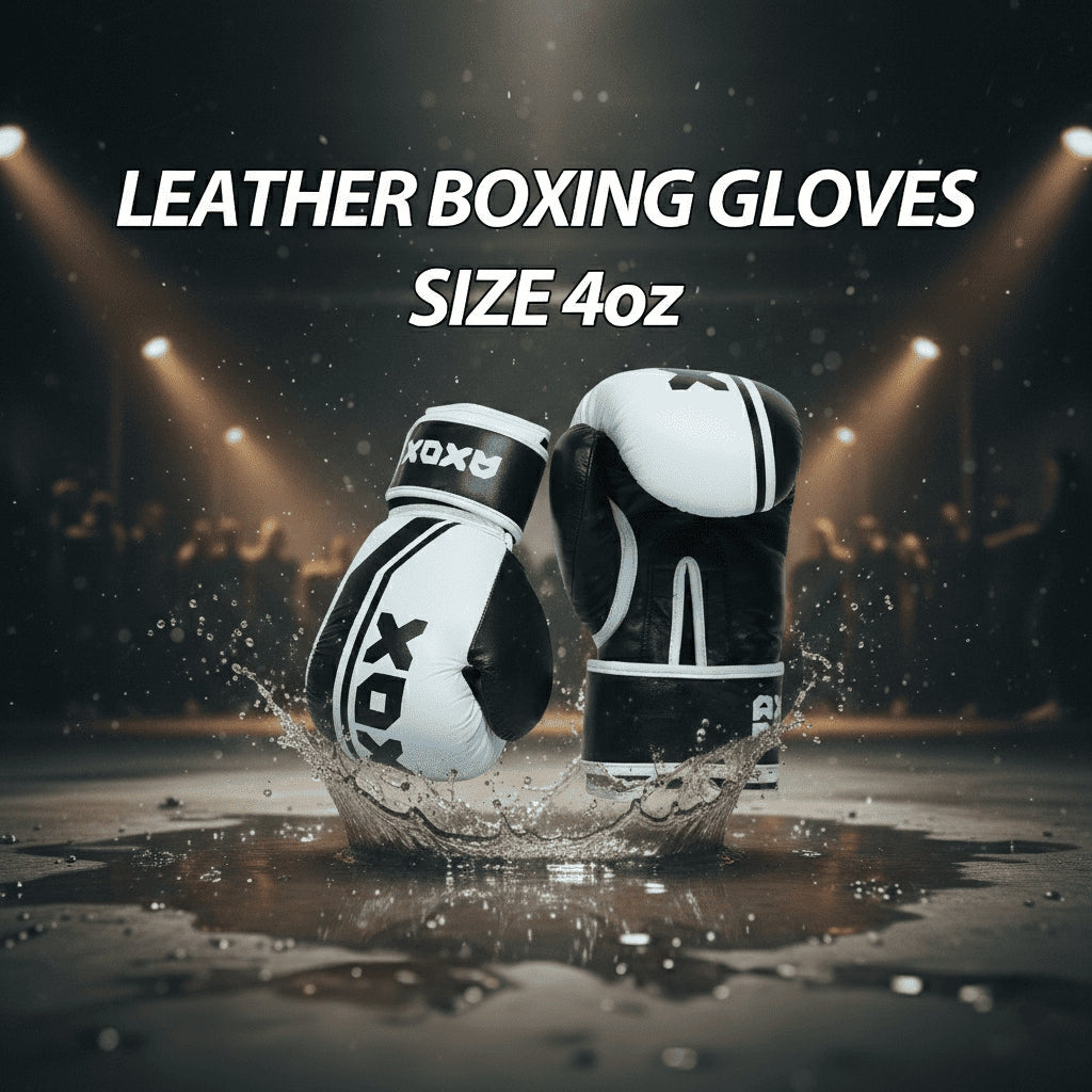 Axox Fitness Leather Boxing Gloves