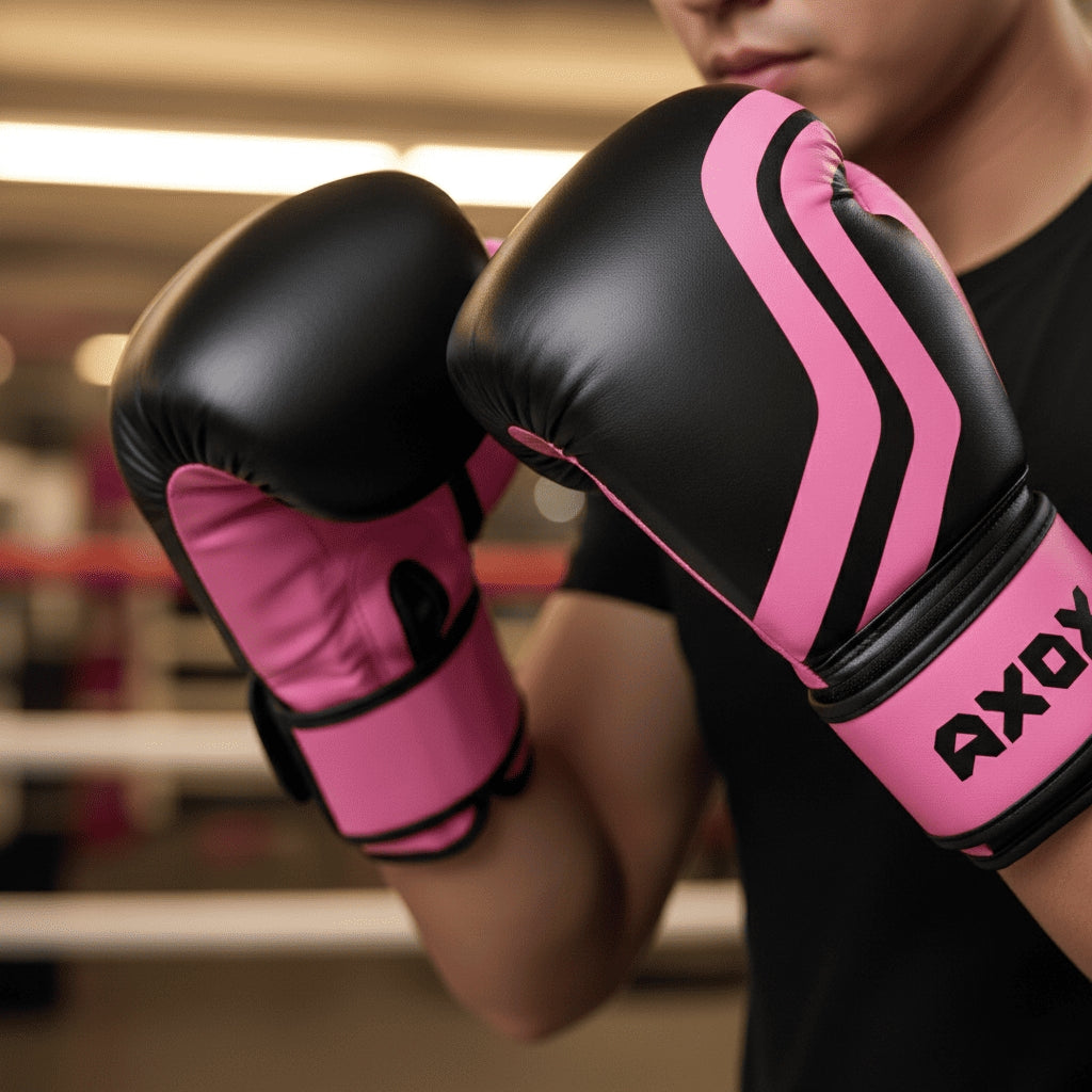 Axox Fitness PVC Boxing Gloves