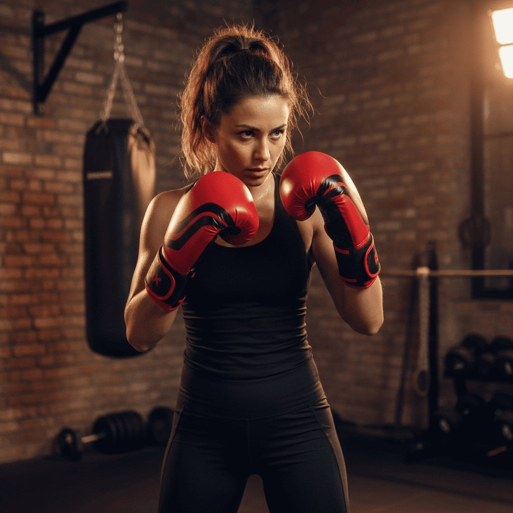 Axox Fitness PVC Boxing Gloves