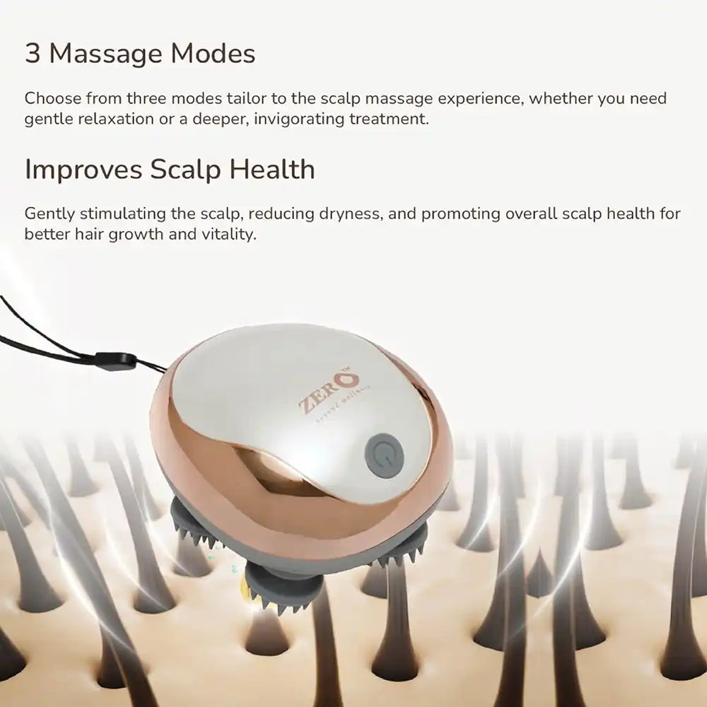 Zero Clingy Scalp Massager