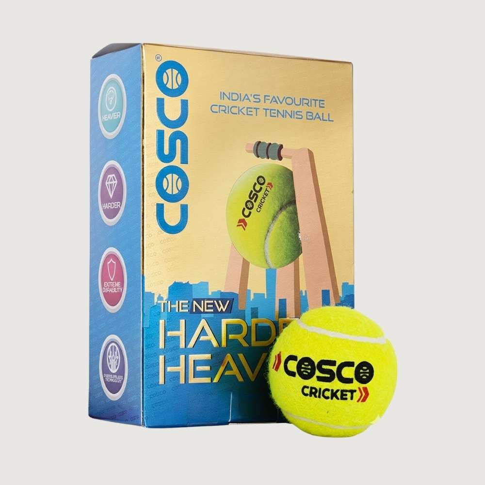 Cosco Cricket Tennis Ball - Light Weight