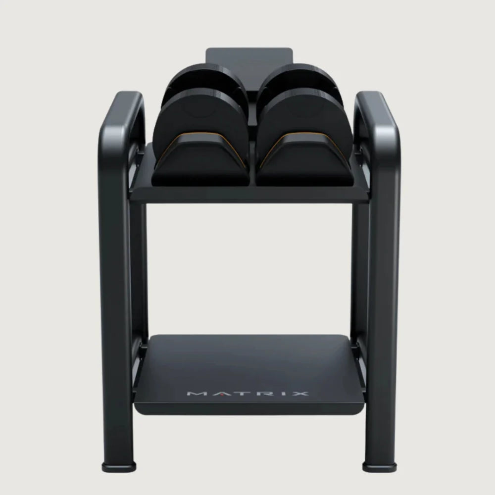 Matrix Adjustable Dumbbell Storage Rack