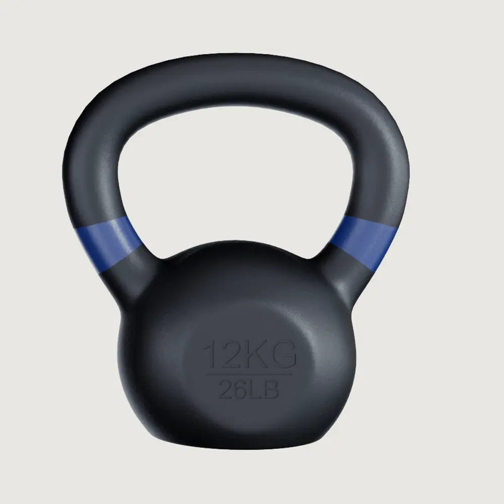 GRIT Powder Coated Cast Iron Kettlebell