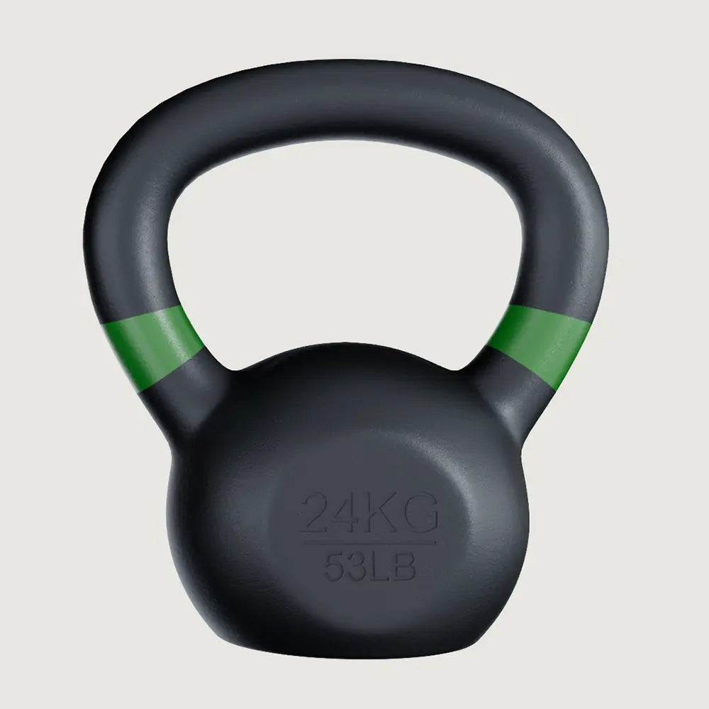 GRIT Powder Coated Cast Iron Kettlebell