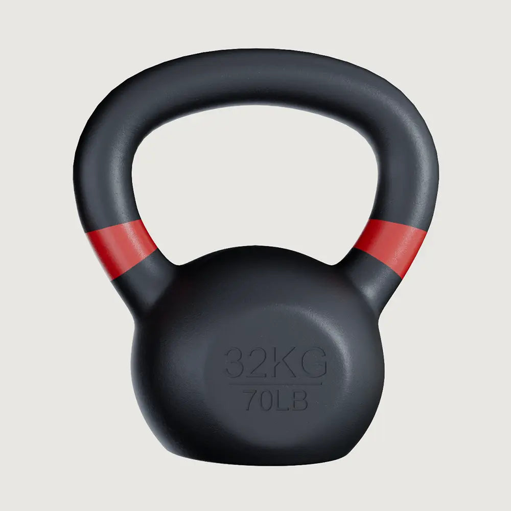 GRIT Powder Coated Cast Iron Kettlebell