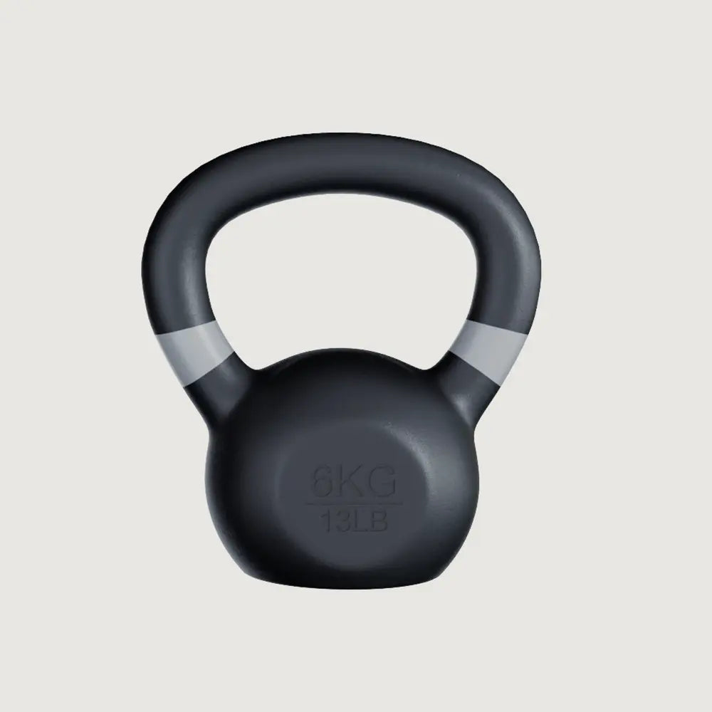 GRIT Powder Coated Cast Iron Kettlebell