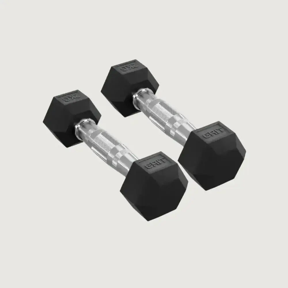 GRIT Hex Dumbbells - Pair