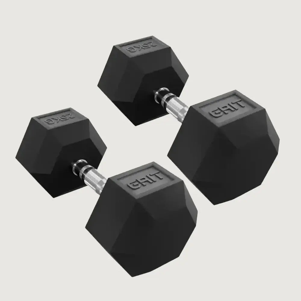 GRIT Hex Dumbbells - Pair