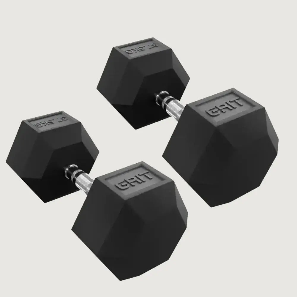 GRIT Hex Dumbbells - Pair