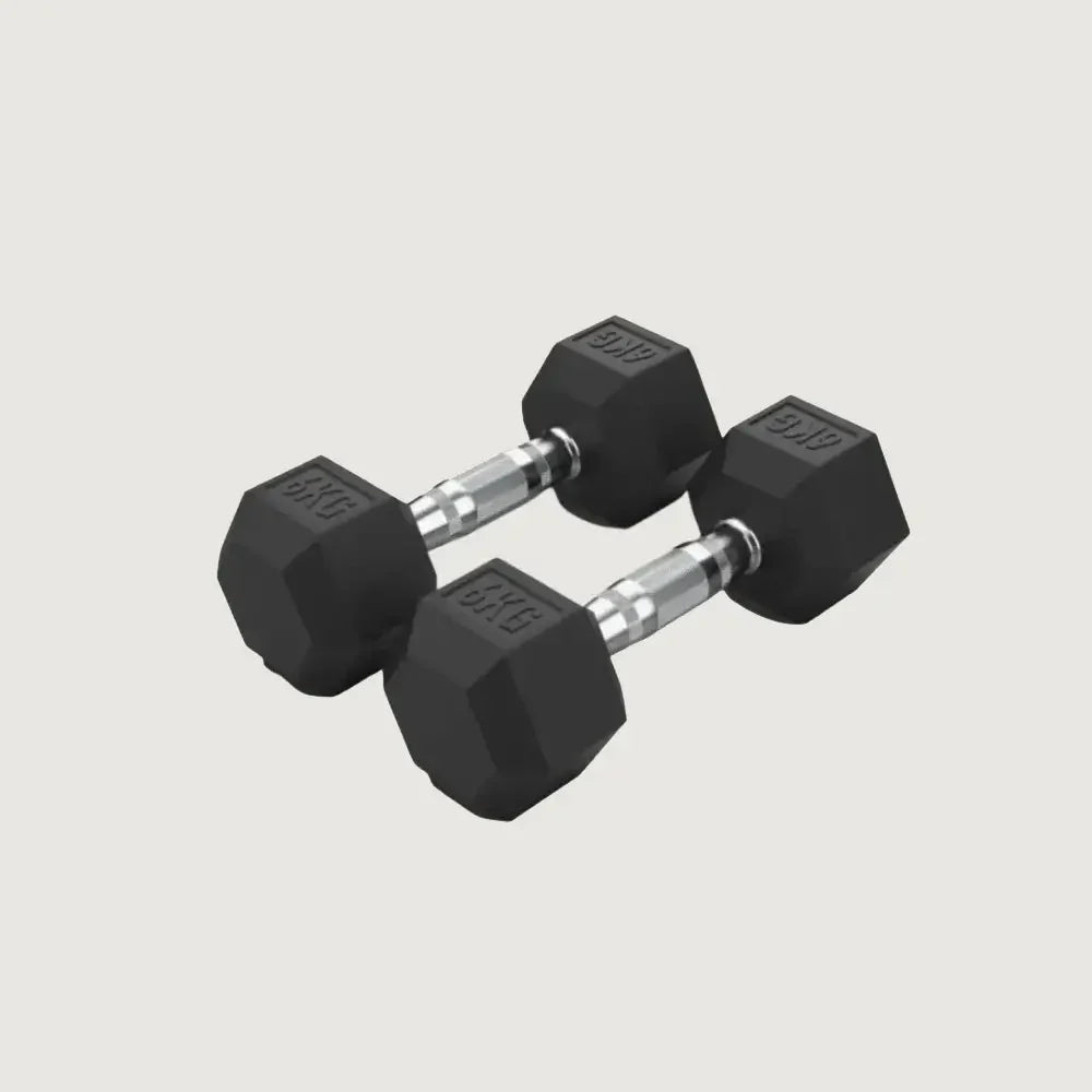 GRIT Hex Dumbbell Starter Set – 6 kg pair