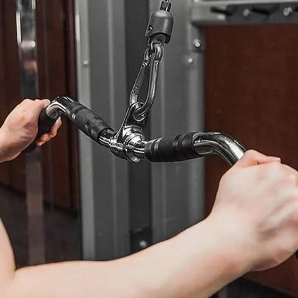 GRIT Deluxe Revolving Curl Lat Bar - 76 cm