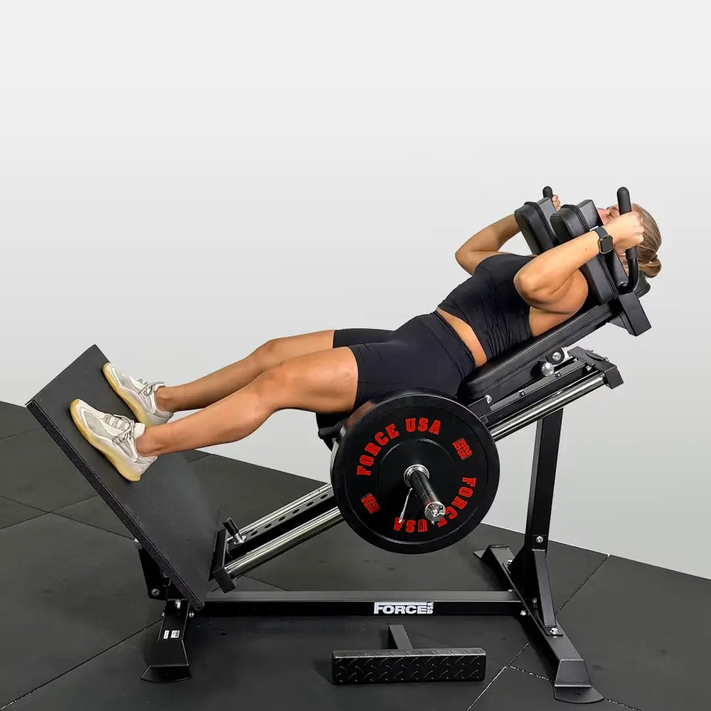 Force USA Compact Hack Squat & Standing Leg Press / Calf Raise Combination