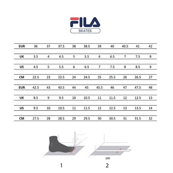 Fila Skates Roller Skates Joy Junior Girl - White/Pink/Light Blue