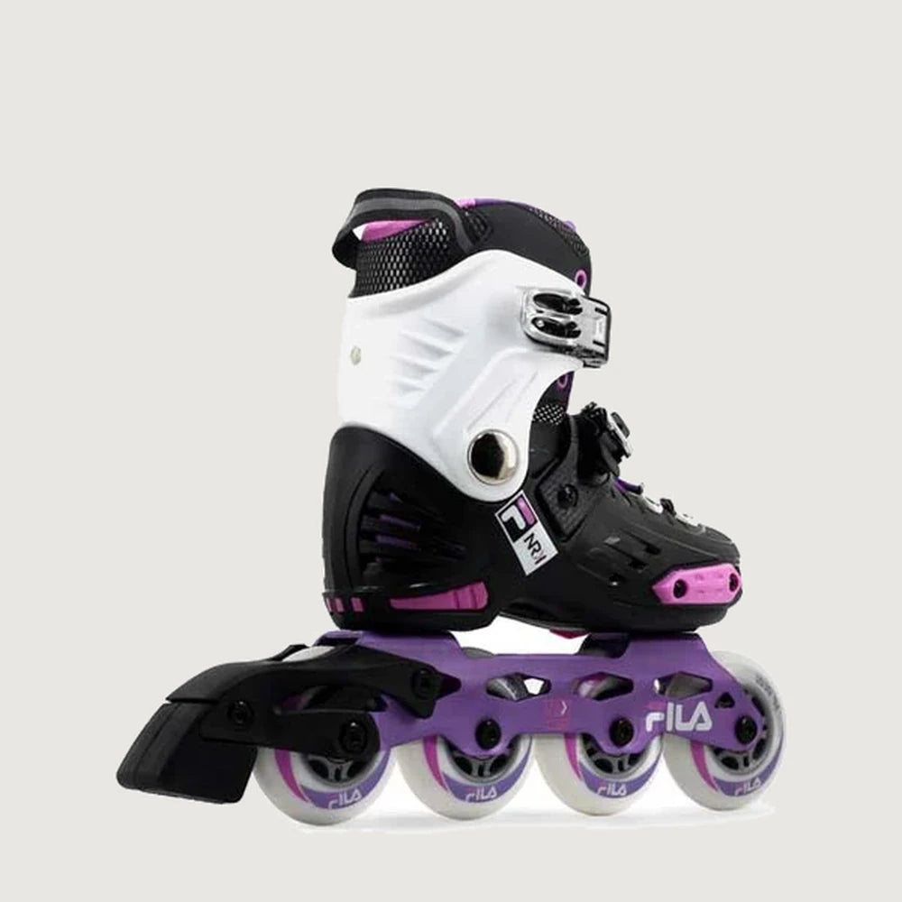 Fila Skates Inline Skates NRK Junior Girl - Black/Violet/Pink