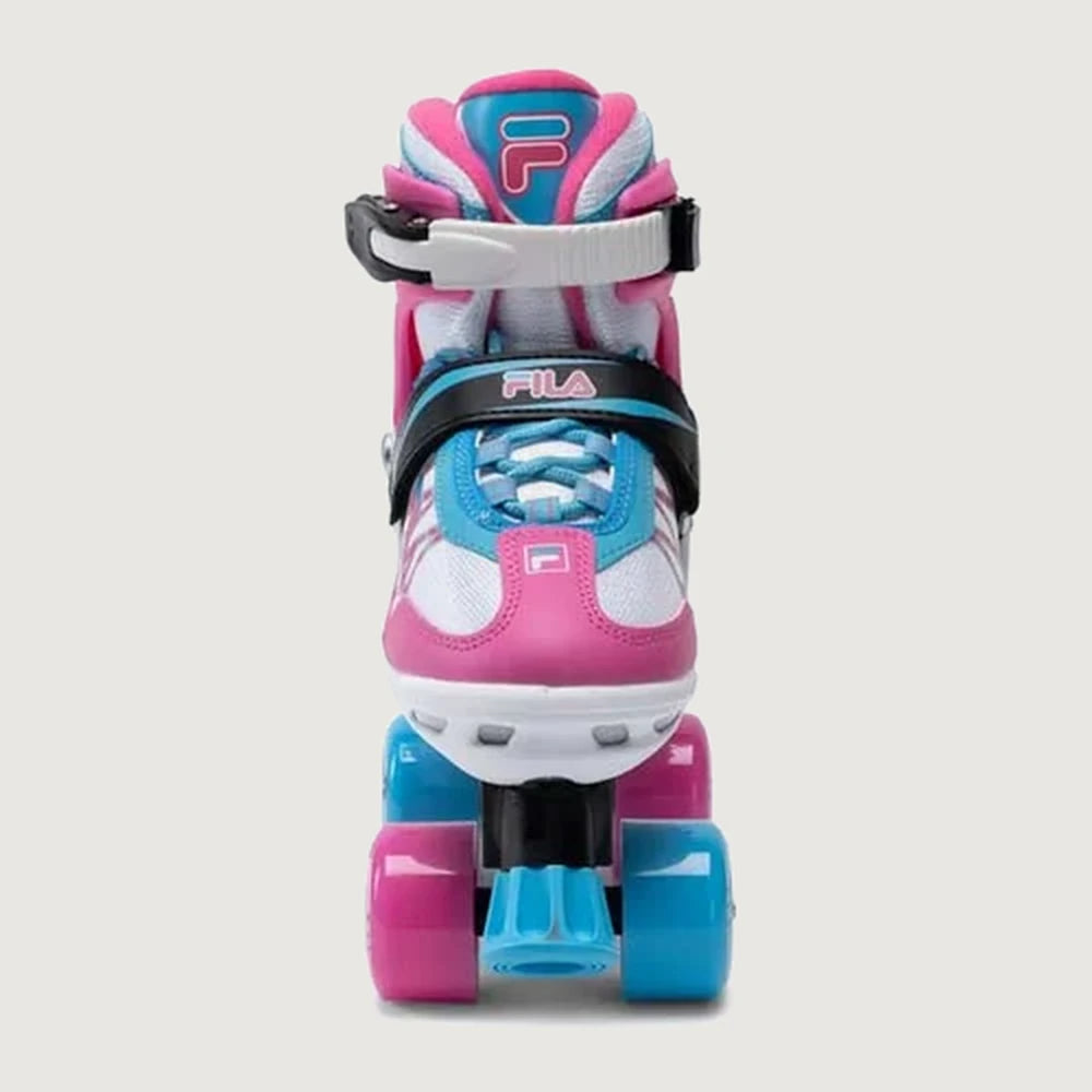 Fila Skates Roller Skates Joy Junior Girl - White/Pink/Light Blue