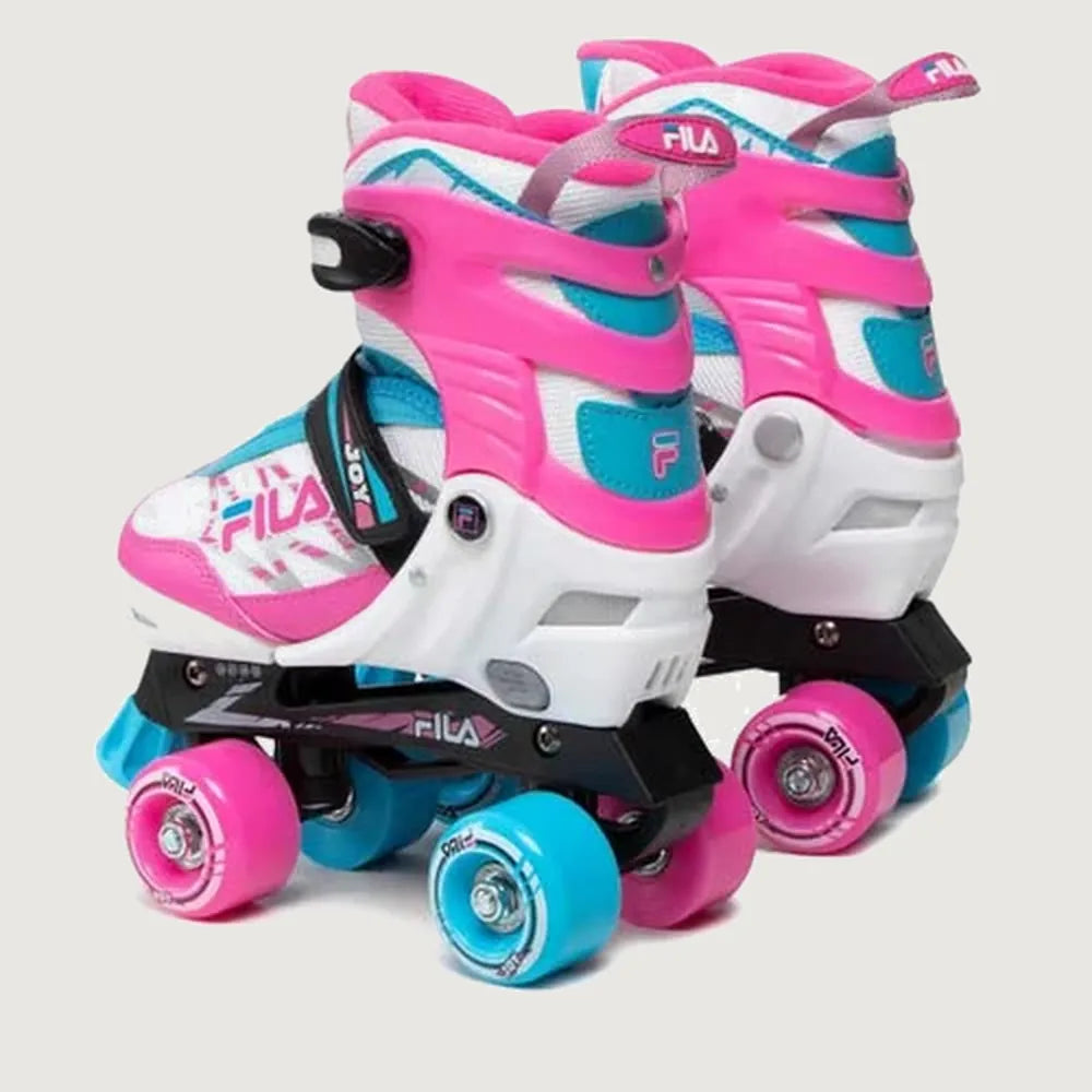 Fila Skates Roller Skates Joy Junior Girl - White/Pink/Light Blue