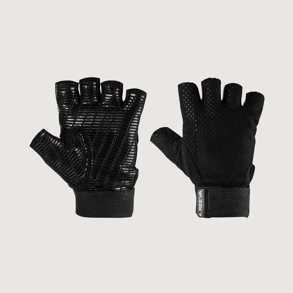 Reeva Fitness Gloves - Black