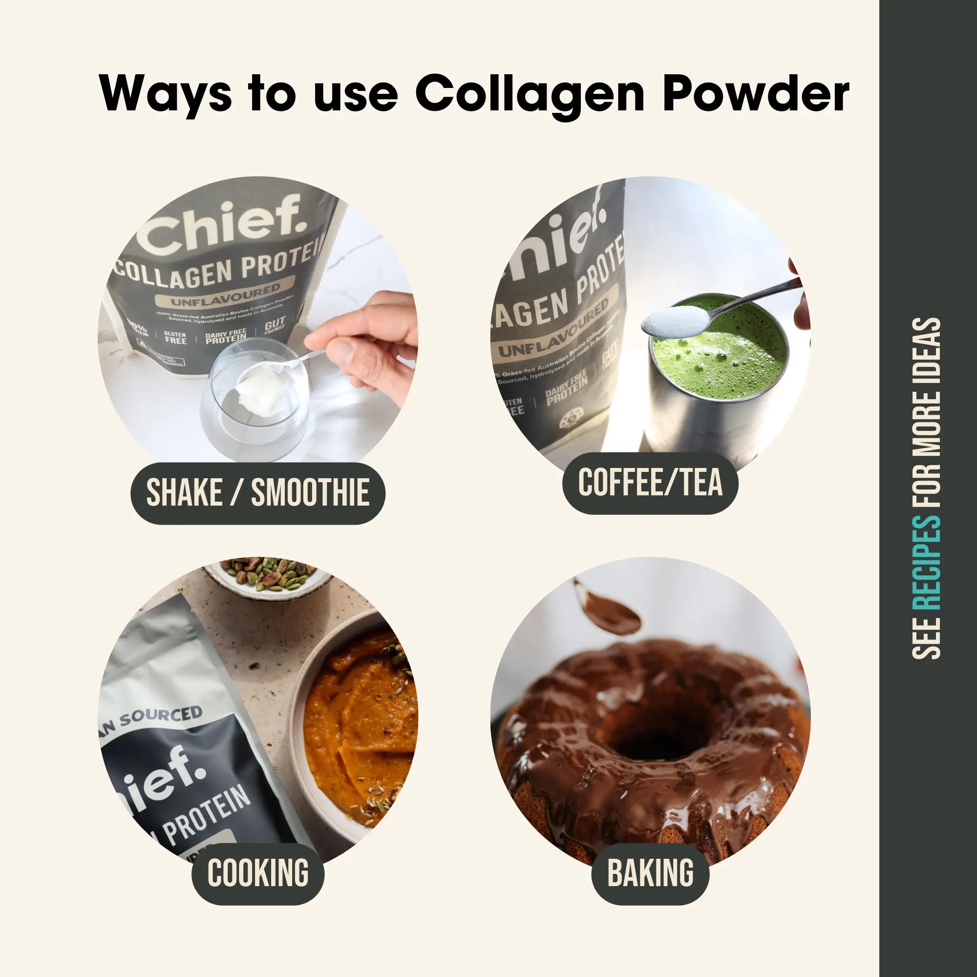 Chief Grass-fed Collagen Protein Powder