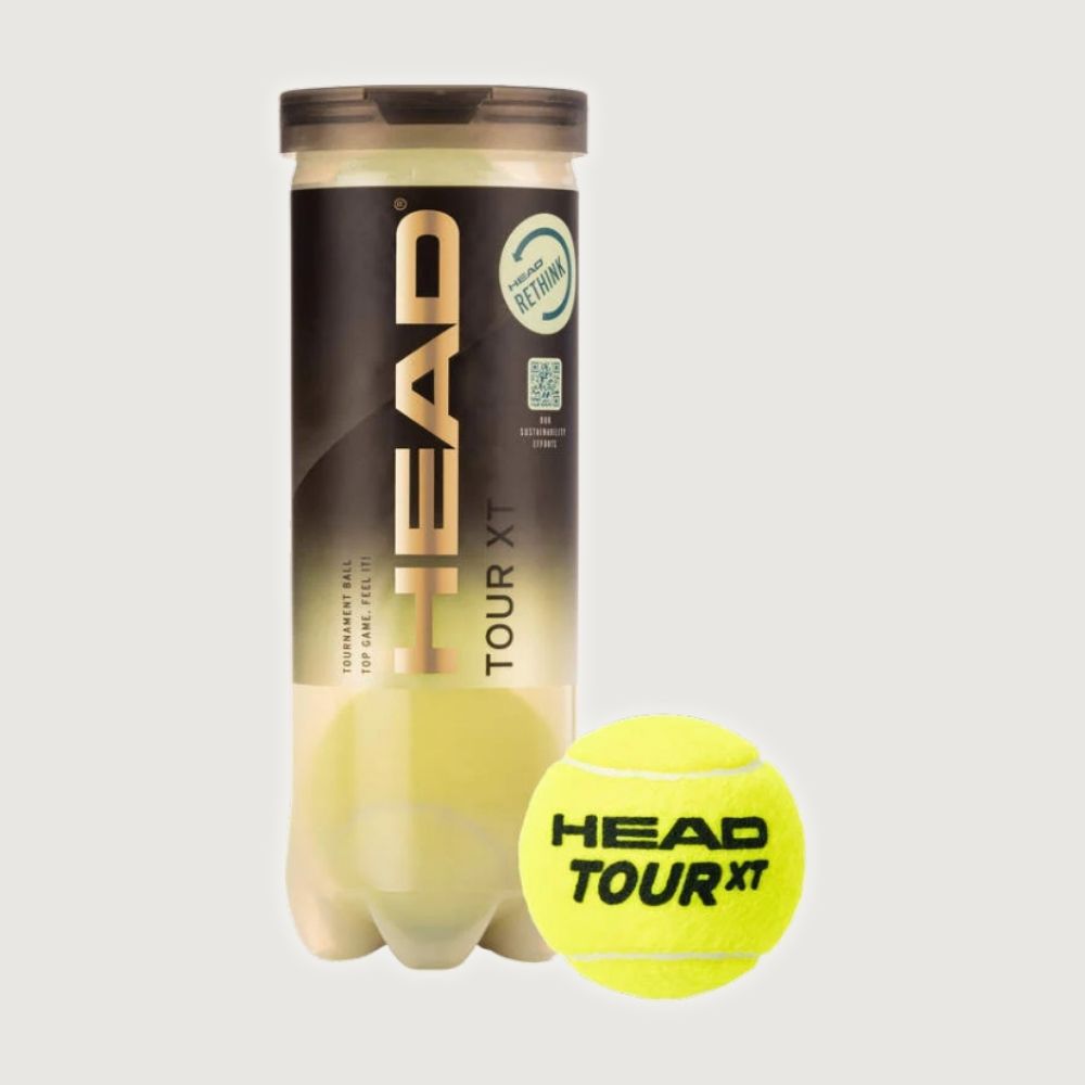 HEAD Tour XT 3‑Ball Can Tennis Balls
