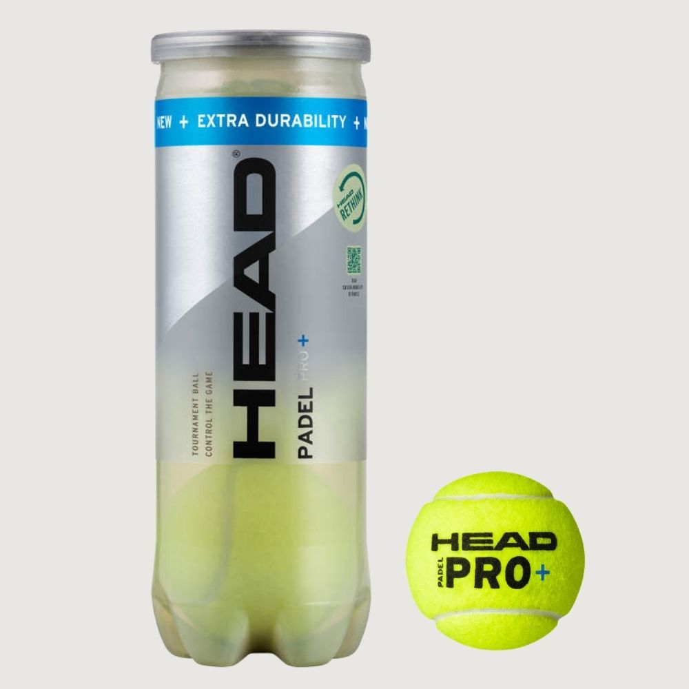 3B HEAD® Padel Pro + Can – 3 Balls
