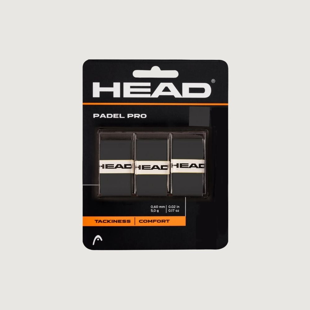 Head Padel Pro Tennis Overgrip (3 Pack)