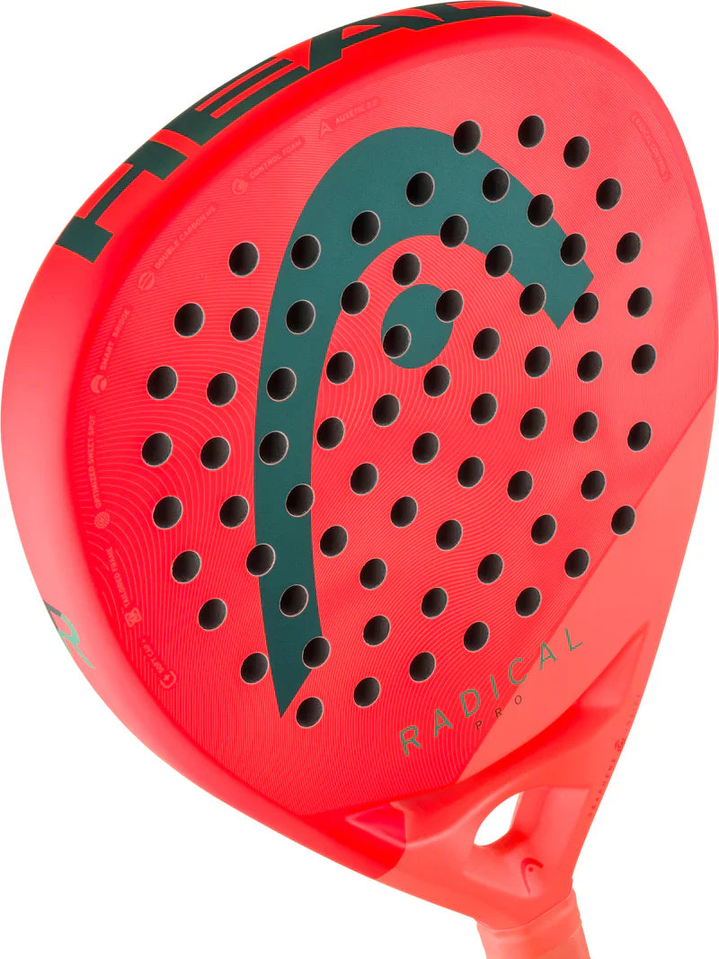 Head Radical Pro 2026 Padel Racquet-The Racquet Shop-Shop Online in UAE, Saudi Arabia, Kuwait, Oman, Bahrain and Qatar