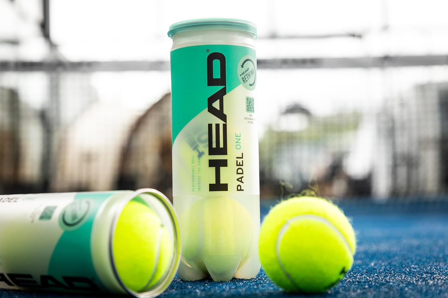 3B HEAD® Padel One Can – 3 Balls-The Racquet Shop-Shop Online in UAE, Saudi Arabia, Kuwait, Oman, Bahrain and Qatar