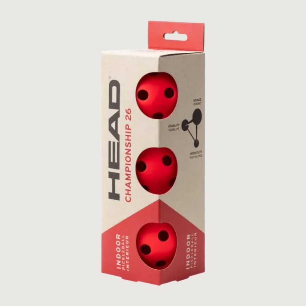 HEAD Championship 26 Pickleball balls - 3pcs/pack