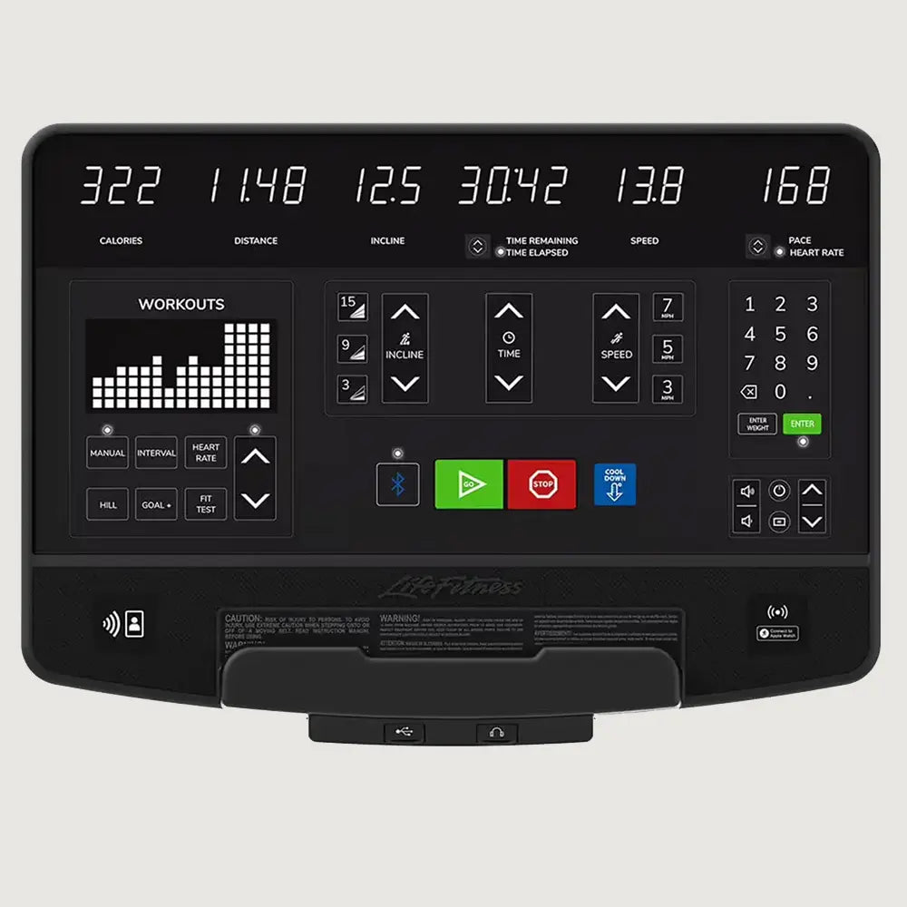 Life Fitness Club Series Treadmill – ENG/MET Console (230V/50Hz)