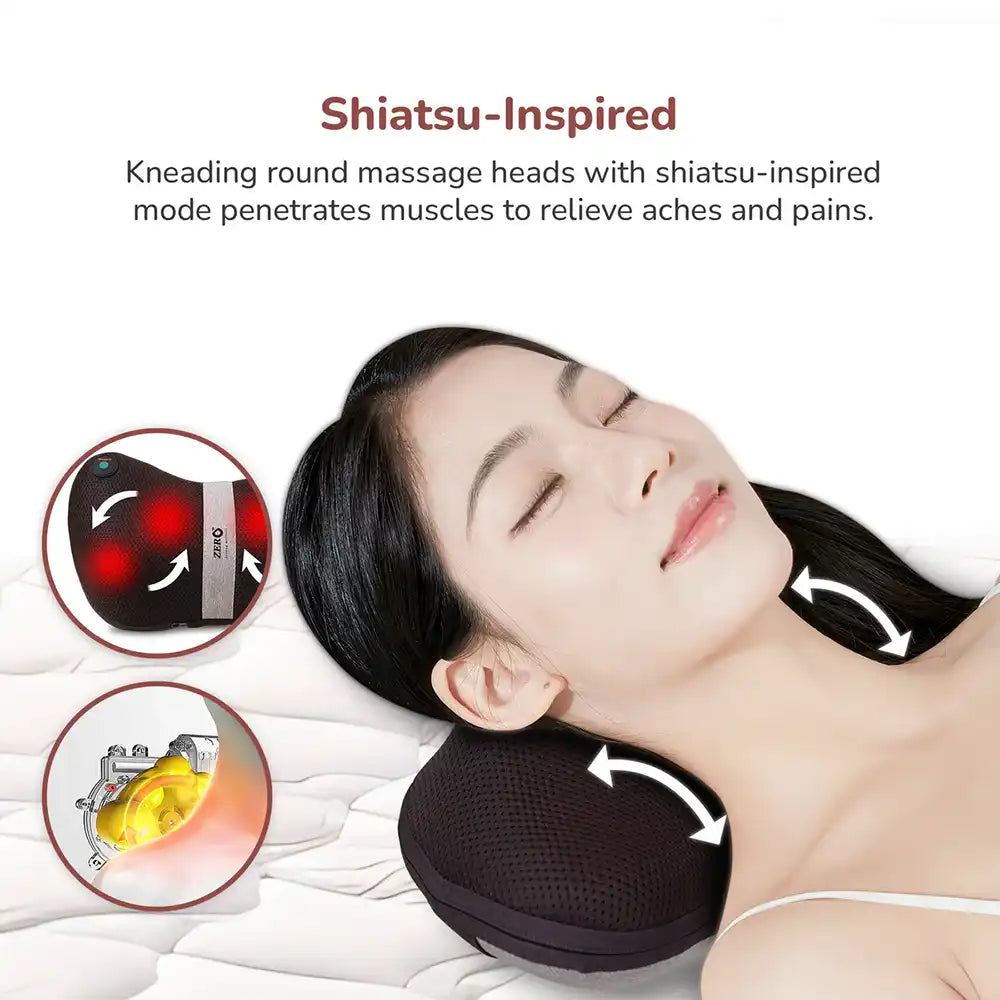 Zero Mellow Shiatsu Massage Pillow
