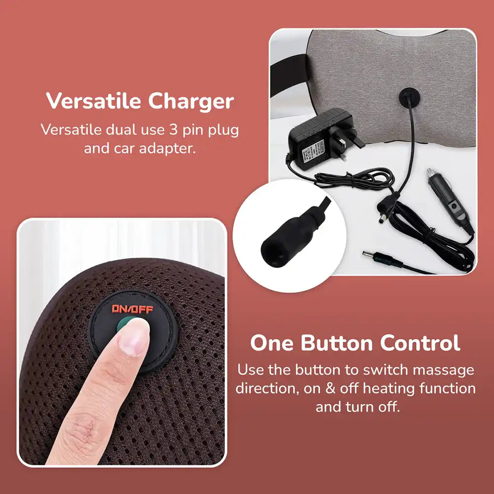 Zero Mellow Shiatsu Massage Pillow