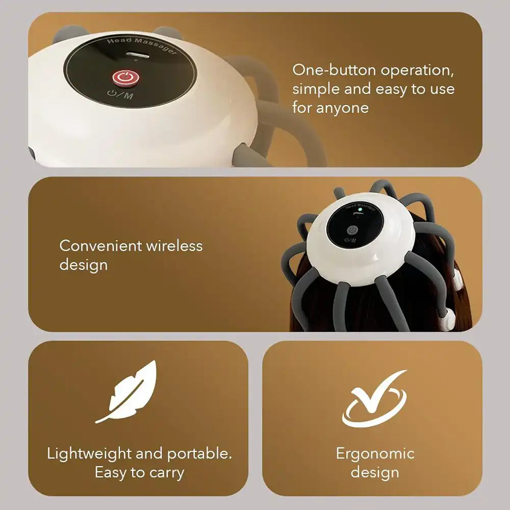 Zero Head Massager Octogusto
