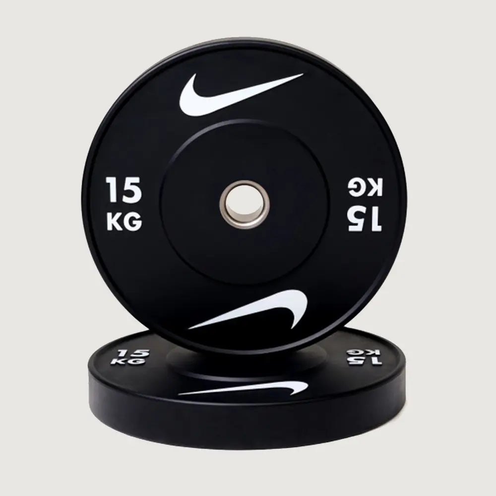 Nike Strength Rubber Black Bumper Plates
