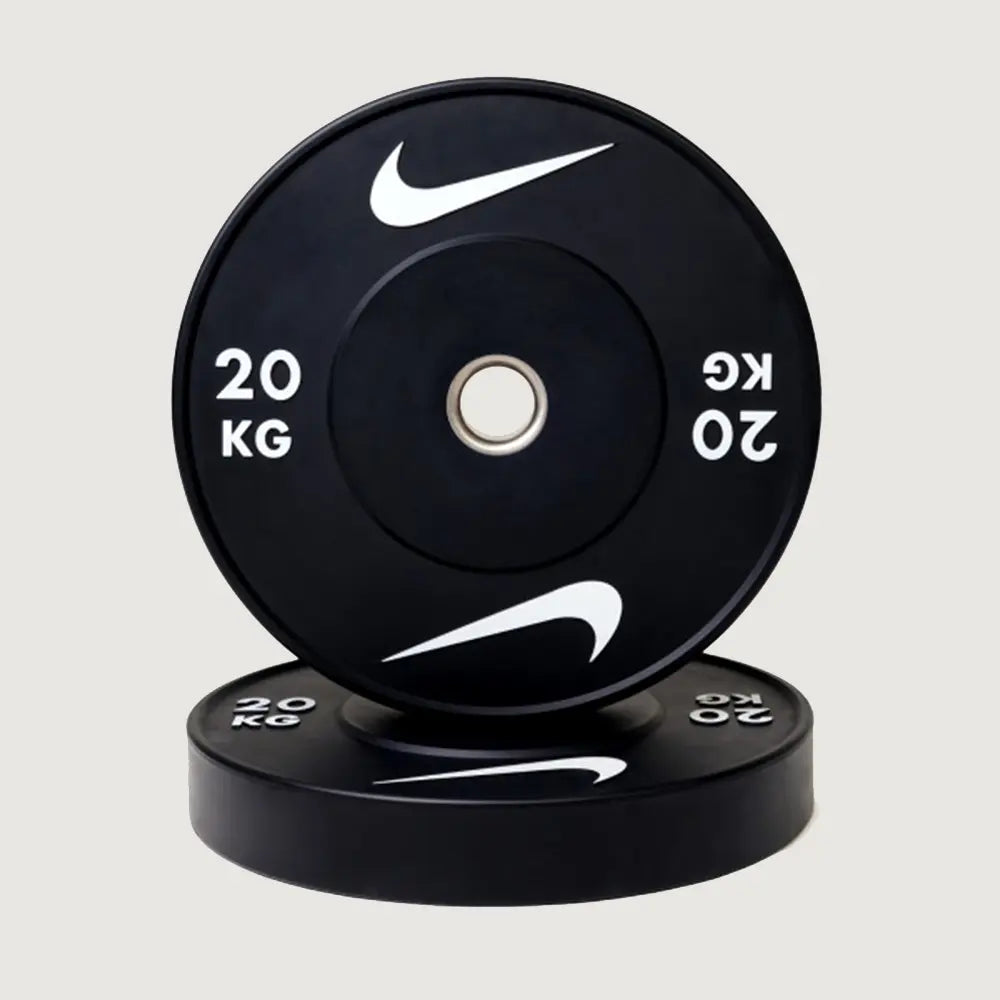 Nike Strength Rubber Black Bumper Plates