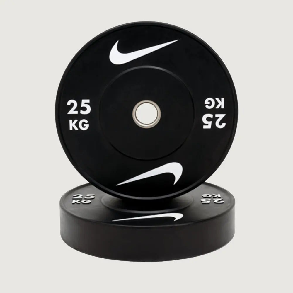 Nike Strength Rubber Black Bumper Plates