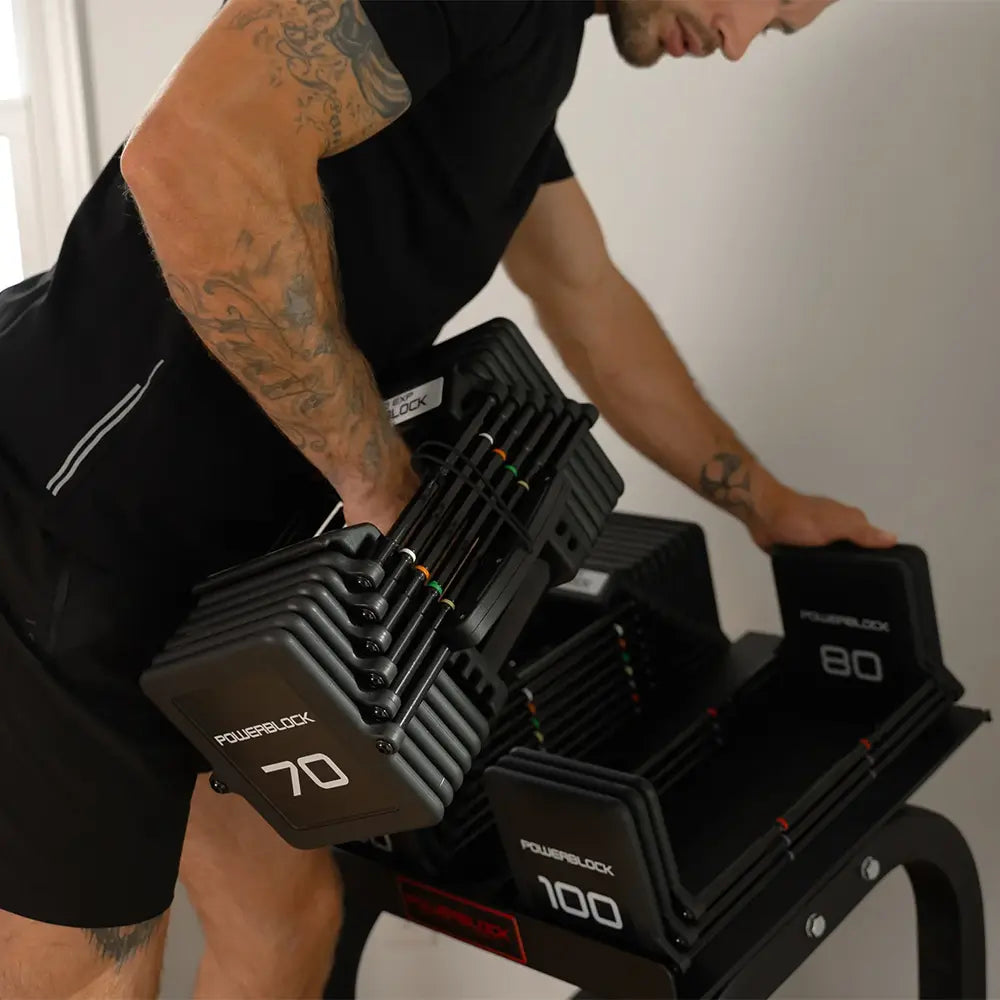 PowerBlock Pro 100 EXP Adjustable Dumbbells