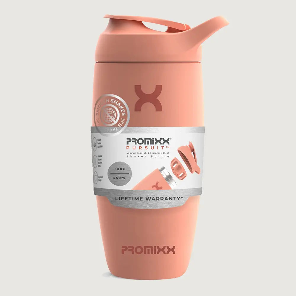Promixx 550ml / 18Oz Stainless Steel Style 1 Shaker